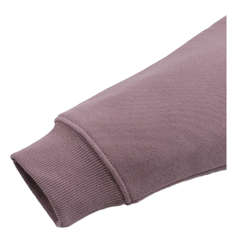 Ribbed cuffs close-up